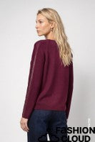 Diamante Detail Knit Jumper