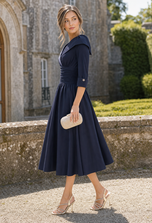 Midi Wrap Dress