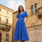 Zoe Polka Dot Midi Dress