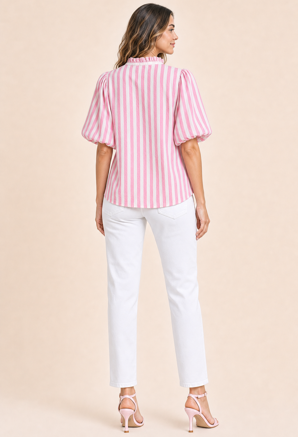 Bonbon Striped Blouse