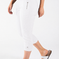 Zip Pocket Capri Trousers