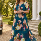 Isabelle Curve+ Float Sleeve Maxi Dress