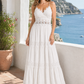 Floral Lace Wrap Maxi Dress