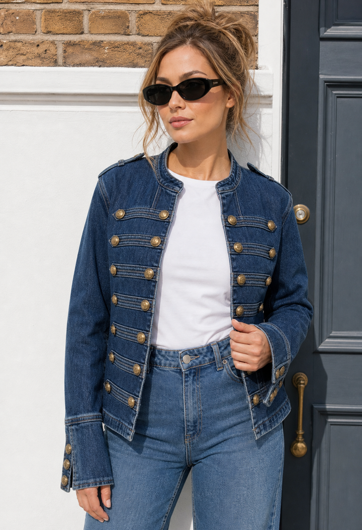 Napoleon Style Denim Jacket