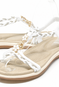 Diamante Twist Sandal