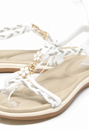 Diamante Twist Sandal