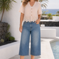 Crochet Hem Blouse