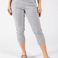 Zip Pocket Capri Trousers