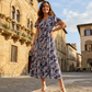 Oyo Floral Midi Dress