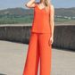 Cleo Gold Detail Sleeveless Co-Ord