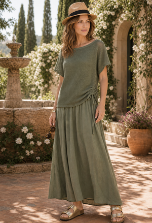 2 in 1 Summer Maxi Dress