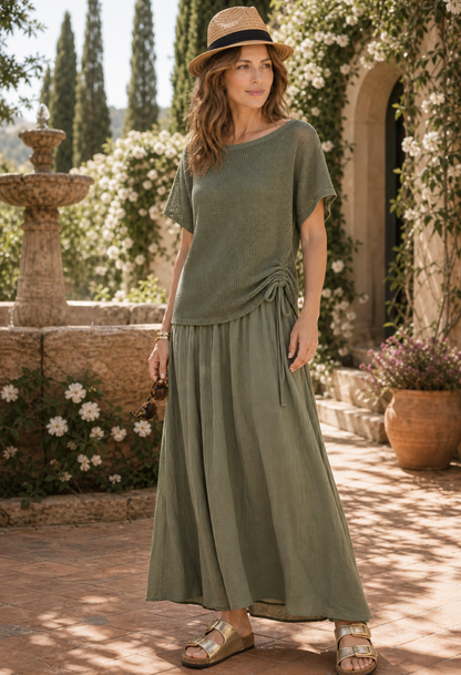 2 in 1 Summer Maxi Dress