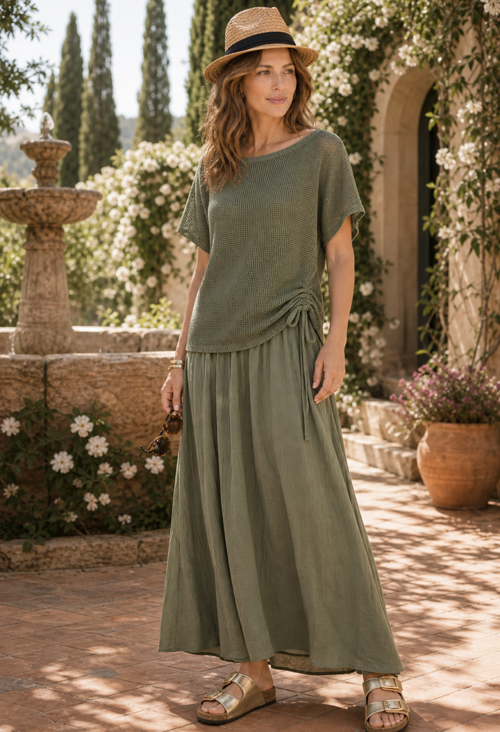 2 in 1 Summer Maxi Dress