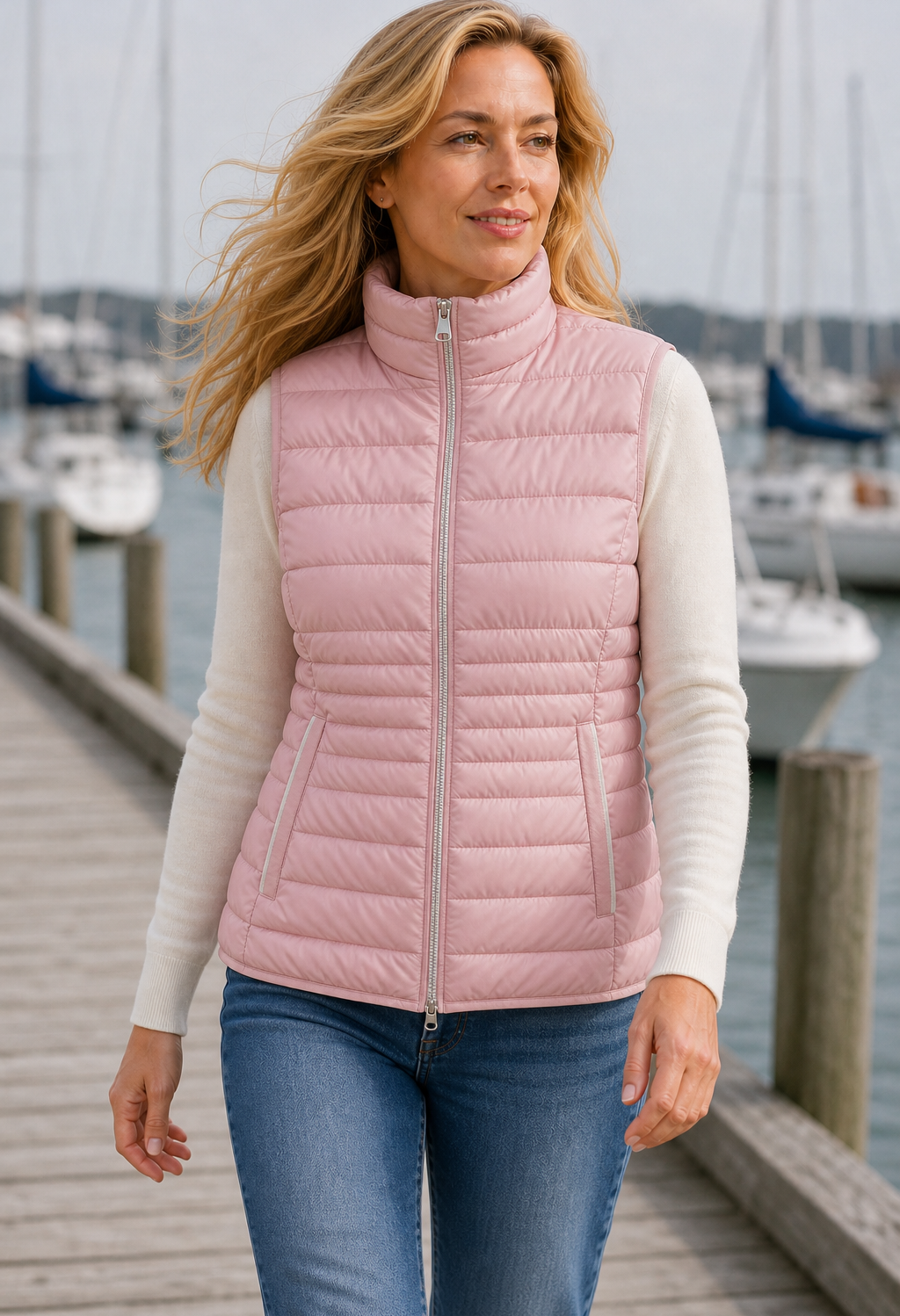 Wadding Quilted Gilet