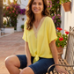 Luna Crochet Trim Blouse