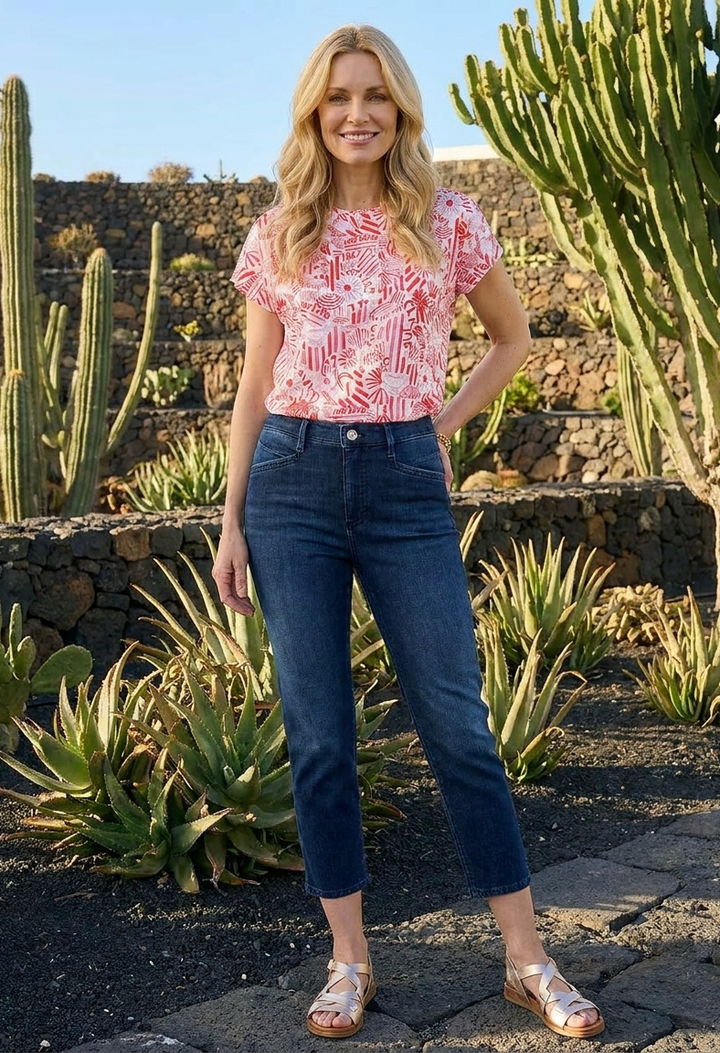 Mary C Denim Trousers