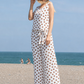 Sleeveless Polka Dot Top