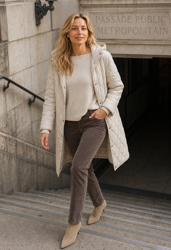 Wadding Quilted Coat