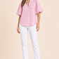 Bonbon Striped Blouse