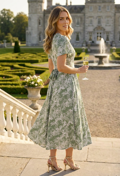 Oyo Floral Midi Dress