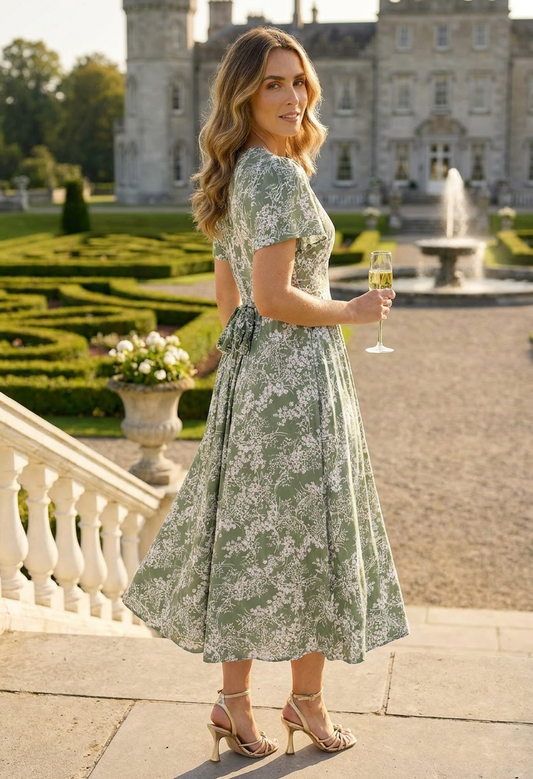 Oyo Floral Midi Dress