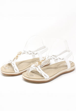 Diamante Twist Sandal