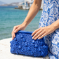 Woven Straw Clutch Bag