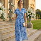 Kiki Floral Print Midi Dress