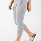 Zip Pocket Capri Trousers