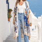 Summer Print Kimono
