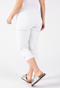 Zip Pocket Capri Trousers