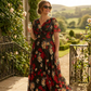 Isabelle Curve+ Float Sleeve Maxi Dress