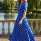Zoe Polka Dot Midi Dress