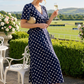 Zoe Polka Dot Midi Dress
