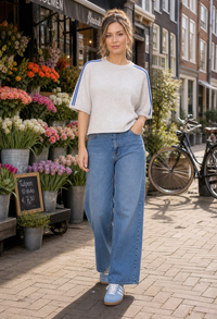 Ada Double Stripe Knit Jumper