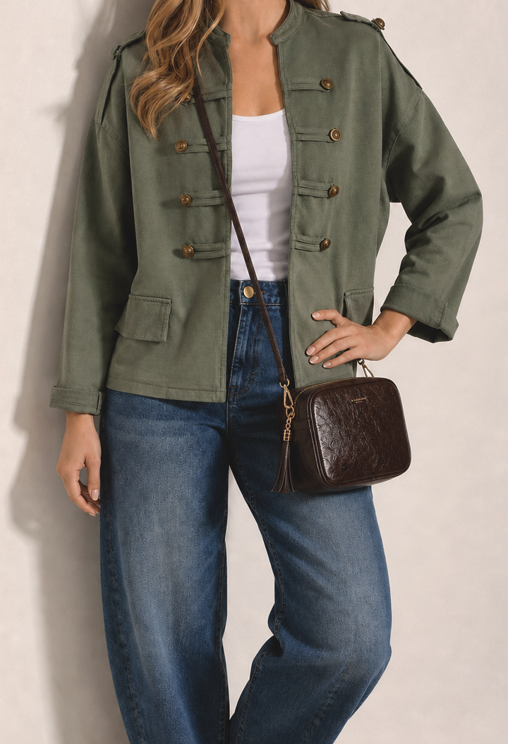 Crossbody Faux Leather Bag