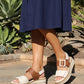 Double Strap Wedge