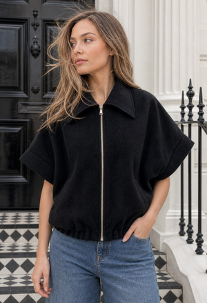 Soft Touch Zip-Up Jacket