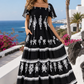 Smocking Bodice Maxi Dress