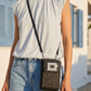 Diamante Mini Crossbody Bag