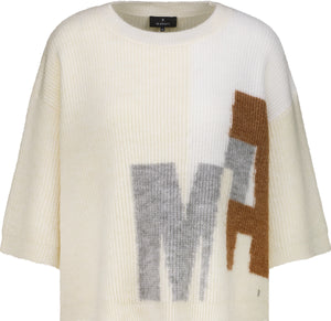Knitted Jumper with Intarsia Design