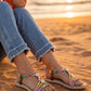 Diamante Twist Sandal