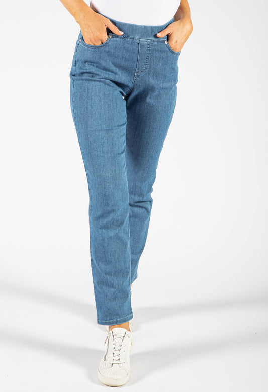 Trousers  Anna Montana Magic Stretch Slim Fit Jeans - Stone Wash 1975 –  Mandy's Heaven