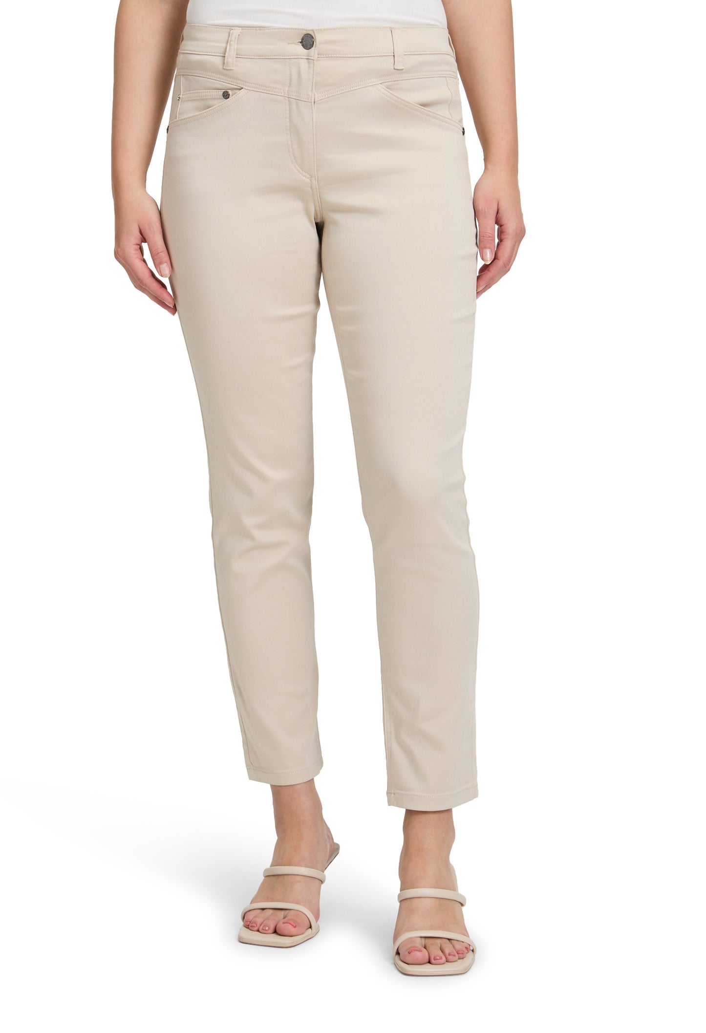 SELINA 7/8 LENGTH SLIM FIT TROUSERS