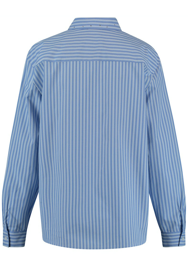 Embellished Stripe Shirt