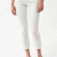 Pleated Front Cropped Pants