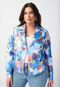 Multi-colour Floral Print Jacket
