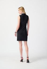 Two-tone Zip Front Dress