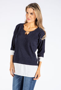 Layered Look Pullover