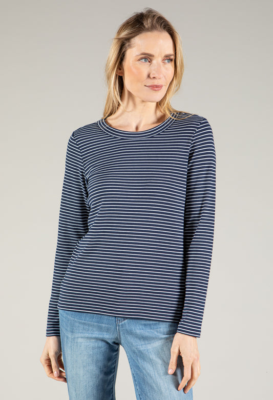 Ribbed Striped Top